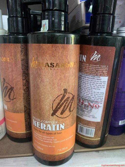 Kem phục hồi mềm mượt Keratin Marsaroni 500ml