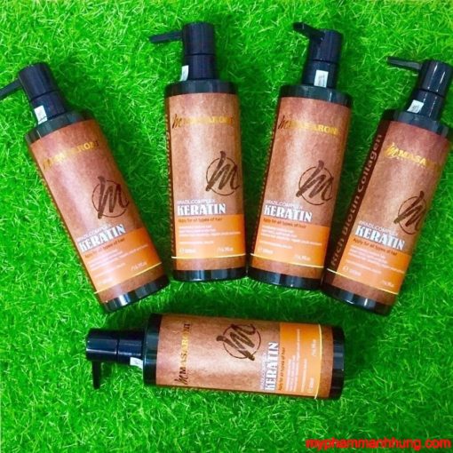 Kem phục hồi mềm mượt Keratin Marsaroni 500ml