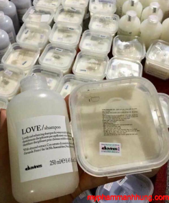Dầu gội và xả chăm sóc tóc uốn DAVINES Love Curl 250ml x2