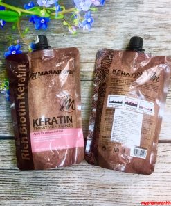Hấp ủ Keratin Marsaroni treatment mask ( dạng túi ) 500ml
