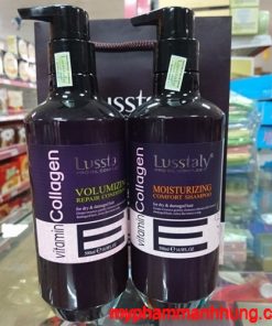 Cặp dầu gội,xả Lusstaly Vitamin E Collagen 500ml
