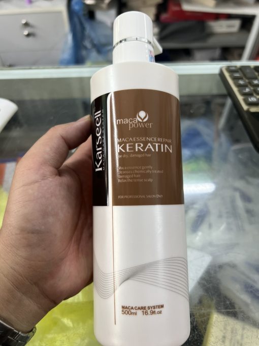 DẦU HẤP PHỤC HỒI HƯ TỔN NẶNG KERATIN KARSEELL MACA 500ML