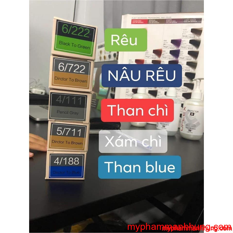 Màu Nhuộm Tóc Trực Tiếp Từ Nền Tóc Đen Caitu Hd Color Tour 100Ml