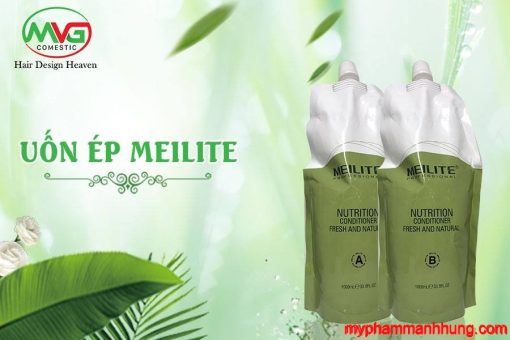 Cặp Thuốc uốn , ép tóc MEILITE Hàn Quốc 1000ml x2