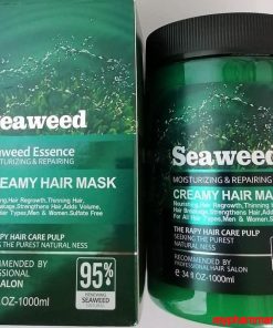 Kem hấp phục hồi mềm mượt tóc MIGE Seeweed Tảo Biển 800ml