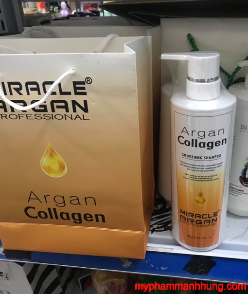 Dầu gội xả Miracle Argan Collagen 800ml x2