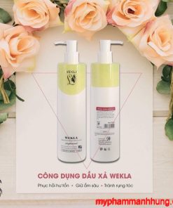 BỘ DẦU GỘI XẢ SIÊU MƯỢT WEKLA ĐỨC 780ml x 2