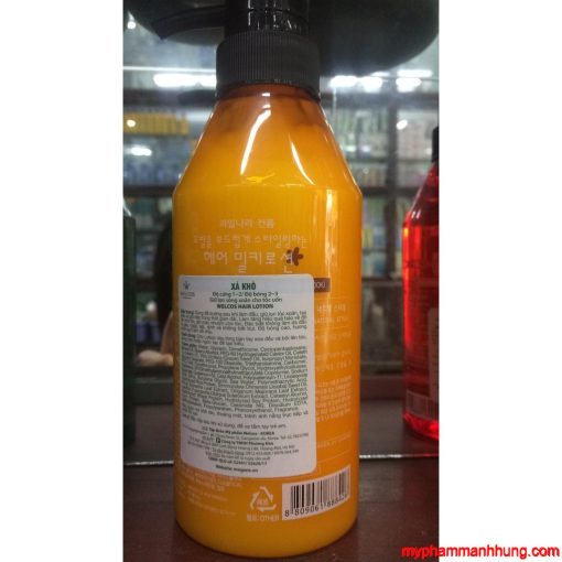 Dầu Xả khô dưỡng và tạo kiểu Tóc Welcos Confume Hàn Quốc 400ml