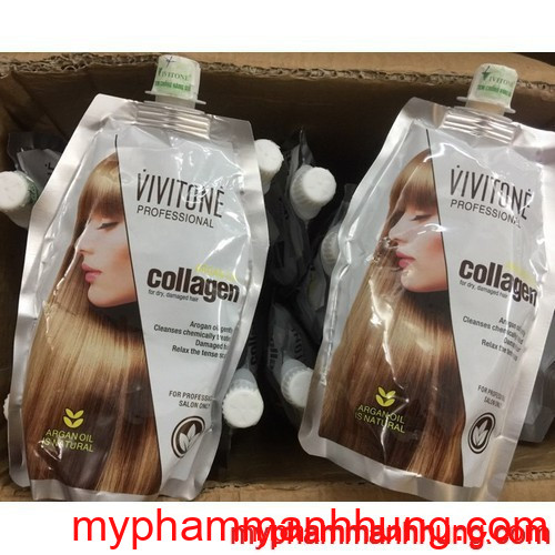 Hấp dầu phục hồi tóc COLLAGEN VIVITONE