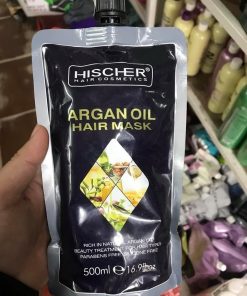Hấp phục hồi tóc hư tổn Hischer Argan Oil Hair Mask 500ml