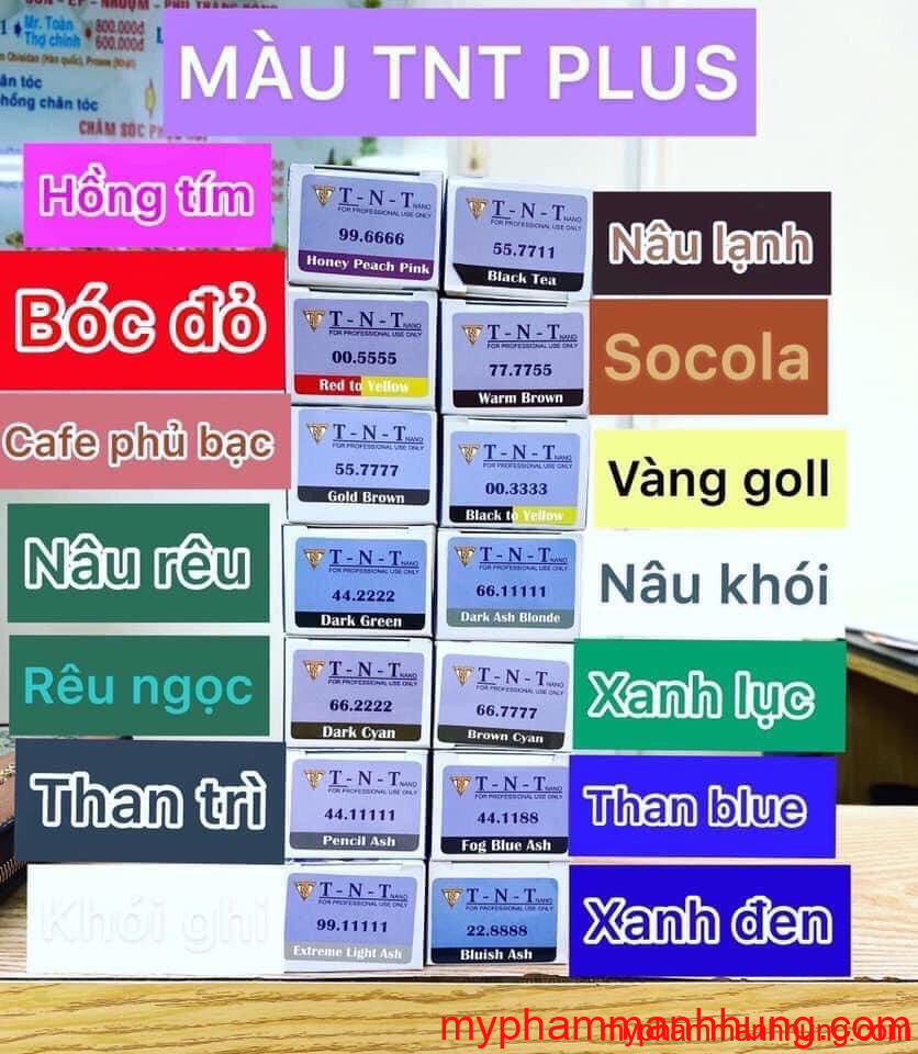 Màu nhuộm trực tiếp TNT Nano Plus – Thử trải nghiệm màu nhuộm trực tiếp TNT Nano Plus để thấy sự khác biệt. Với công nghệ tiên tiến của nó, sản phẩm này mang lại kết quả tuyệt vời mà bạn sẽ không thể tin được. Hãy xem hình ảnh liên quan để trải nghiệm những sắc màu đầy sức sống.