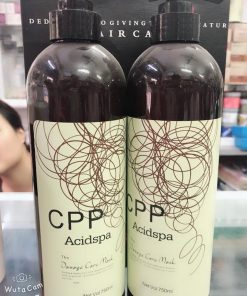 Kem ủ hấp tóc CPP Acidspa dành cho tóc hư tổn 750ml