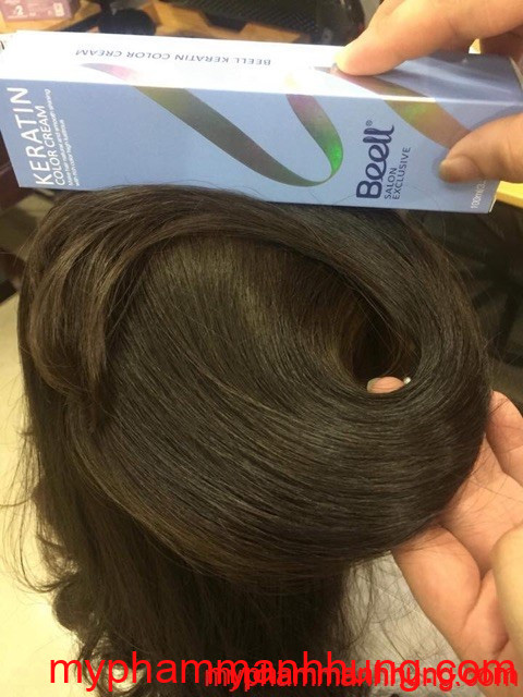 Đừng bỏ qua màu nhuộm tóc Beell Keratin thần thánh - sản phẩm thuộc top đầu về chất lượng và hiệu quả. Hãy xem hình ảnh để tìm hiểu về các màu sắc đẹp mắt mà Beell đem đến, cùng với công thức đặc biệt giúp bảo vệ tóc khỏi tổn thương.