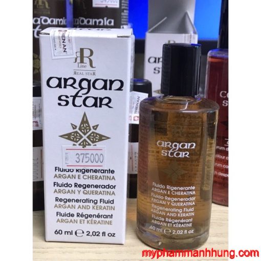 Tinh Dầu Dưỡng Ẩm Phục Hồi Mềm Mượt RR Line ARGAN STAR 60ml