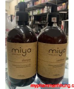 Dầu gội xả phục hồi tóc cao cấp Miya Shampoo Tricol 500ml x2