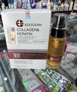 Tinh Dầu Dưỡng Tóc Edocean Collagen Keratin 60ml