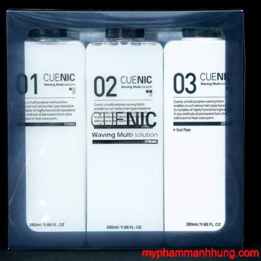 THUỐC UỐN CUENIC DƯỠNG CHO TÓC KHỎE & TÓC YẾU 280ML X3