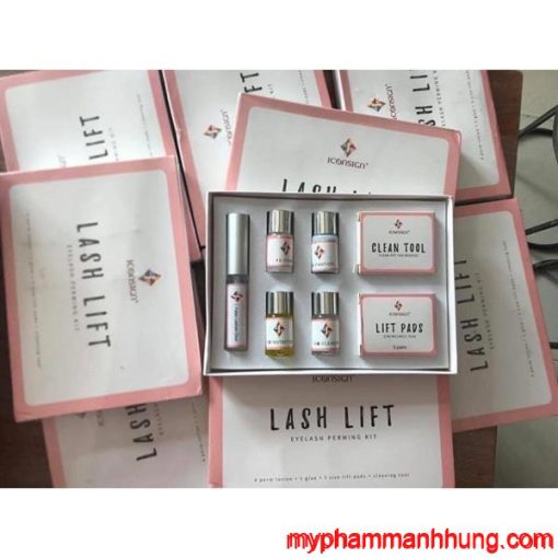 Sét Bộ Uốn Mi LASH LIFT 3D 6D Collagen Hàn Quốc Iconsign