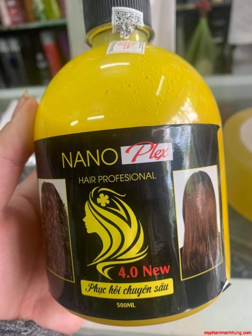 Axít béo Nano Plex hỗ trợ háo chất phục hồi tóc 4.0 chuyên sâu 500ml