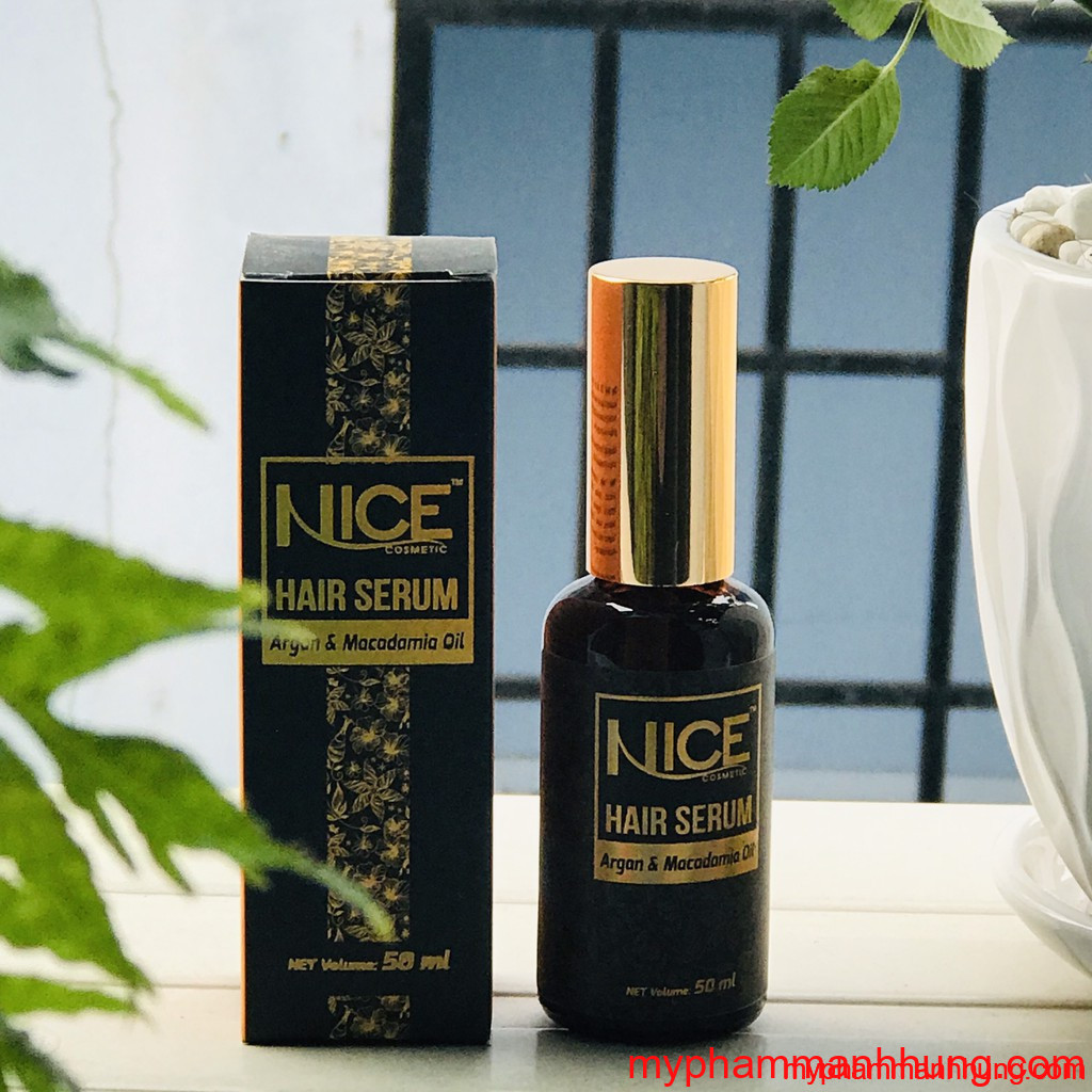 Tinh dầu dưỡng tóc Nice Hair Serum 50ml - Mỹ Phẩm Tóc Hải Phòng - Mạnh Hùng Tinh dầu dưỡng tóc Nice Hair Serum 50ml - Mỹ Phẩm Tóc Hải Phòng - Mạnh Hùng
