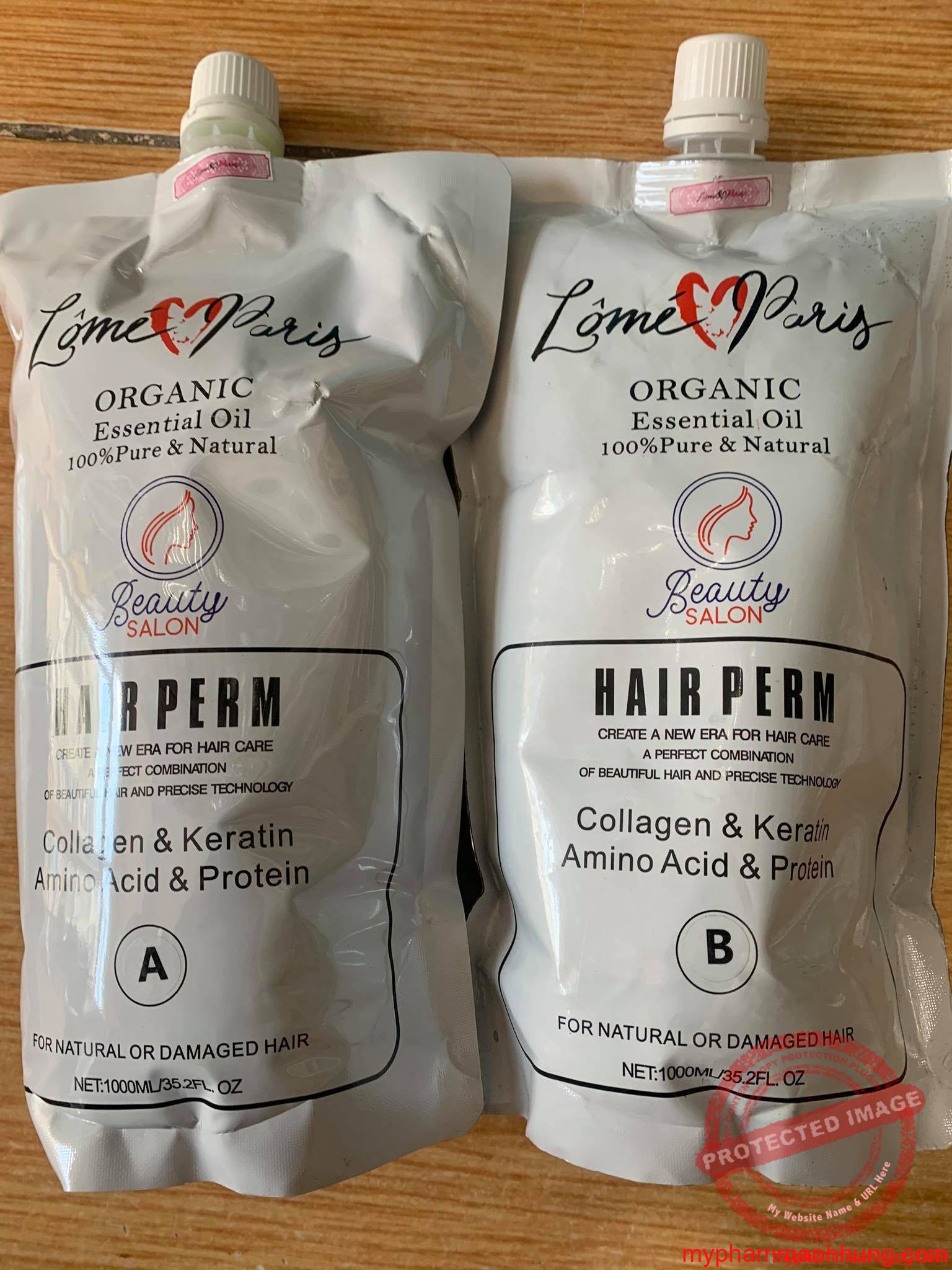 Thuốc uốn ép đa năng Lômé Paris 1000ml x2 Thuốc uốn ép đa năng Lômé Paris 1000ml x2