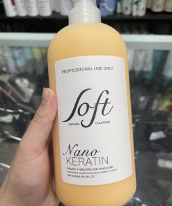 Keratin Nano Soft Nature phục hồi tóc siêu mềm mượt 1000ml