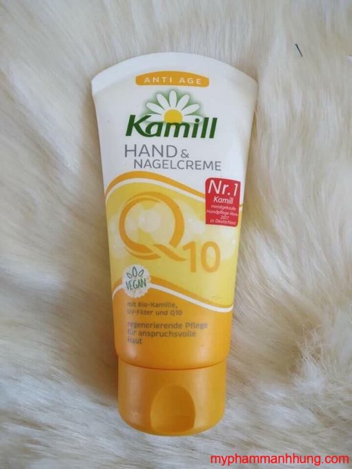 Kem dưỡng tay Kamill Hand & Nail cream Anti-Age Q10 Chống Lão Hóa 75ml