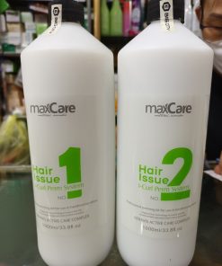 Cặp thuốc ép duỗi tóc Maxcare Argan Oil 1000ml x2