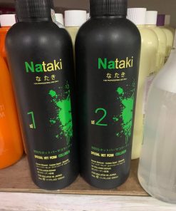 Cặp Thuốc Uốn Xoăn Nóng Nataki Collagen Căng Sóng 500ml x2