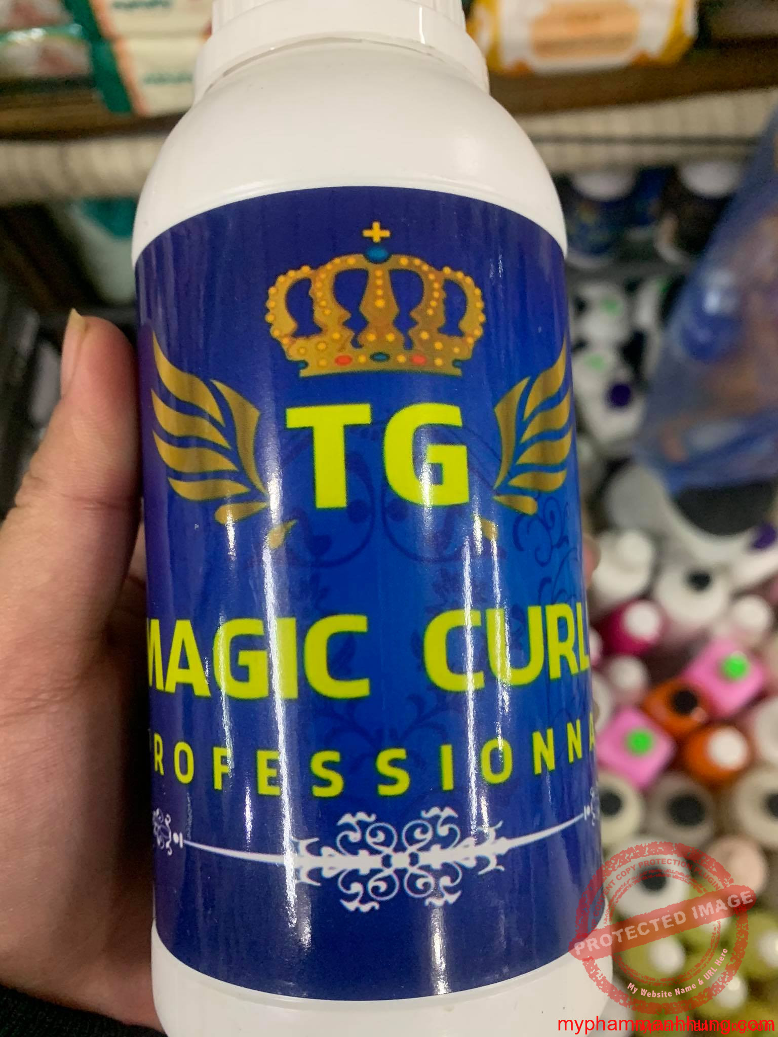 Thuốc Kích sóng xoăn Magic Curly TG 500ml Thuốc Kích sóng xoăn Magic Curly TG 500ml