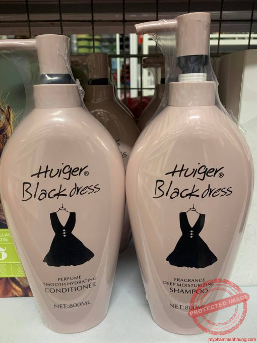 Cặp dầu gội xả hương nước hoa HUIGER 800ml x2