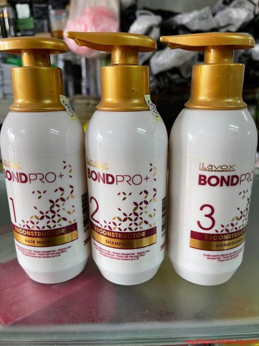 BỘ CHĂM SÓC TÓC CAO CẤP LAVOX BONDPRO + 300ML X3