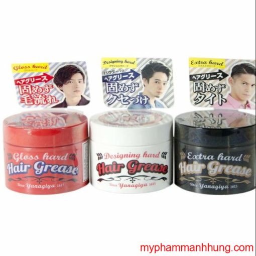 Sáp Vuốt tóc và giữ nếp tóc Yanagiya Hair Grease 90g