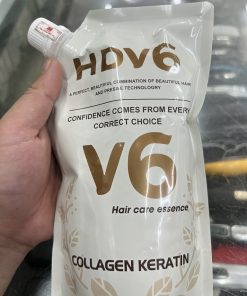 Kem Hấp Ủ Phục Hồi Tóc Collagen Keratin HDV6 600ml