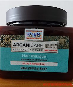 Hấp dầu phục hồi tóc ARGANICARE SHEA BUTTER HAIR MASQUE 500ml