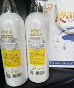 CẶP DẦU GỘI XẢ COLLAGEN KHÔNG CHỨA SILICONE KAMI 750ML X2