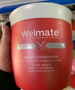 Kem hấp ủ tóc mềm mượt Wellmate 880ml