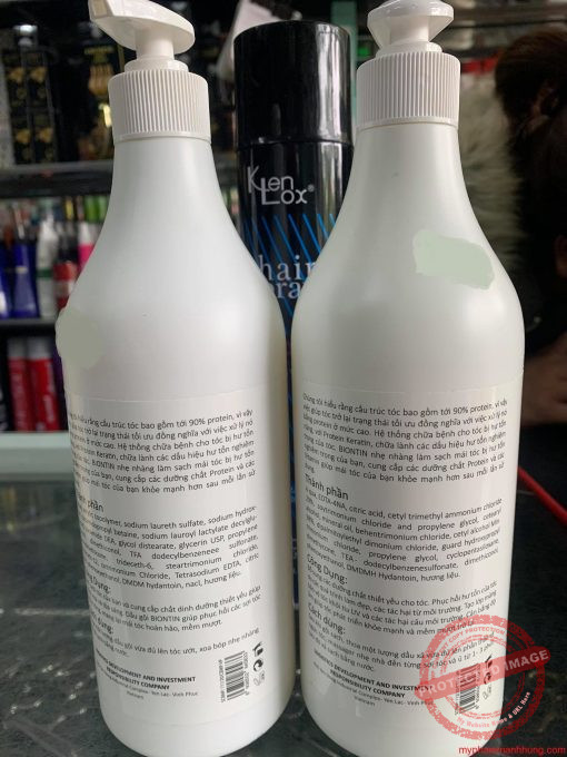 Cặp Dầu Gội Xả Biontin Nano Plus 800ml x 2