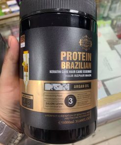 Kem hấp ủ tóc Heniways Protein Brazilian 1000ml