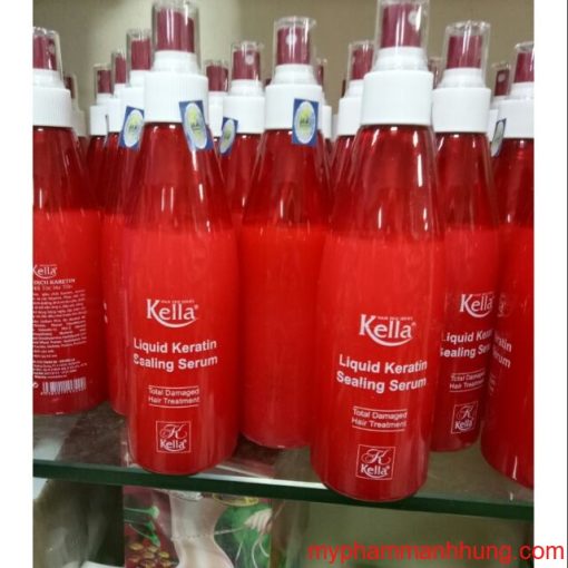 Xịt dưỡng tóc Keratin Kella Liquid Keratin Sealing Serum 250ml