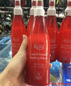 Xịt dưỡng tóc Keratin Kella Liquid Keratin Sealing Serum 250ml