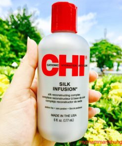Tinh dầu dưỡng tóc mềm mượt CHI Silk Infusion Oil 177ml