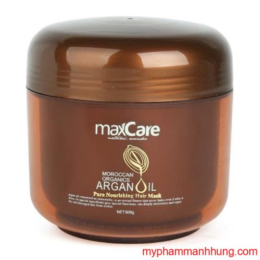 KEM HẤP Ủ TÁI TẠO CHUYÊN SÂU TINH CHẤT ARGAN MAXCARE 500ML