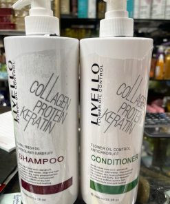 CẶP DẦU GỘI XẢ DƯỠNG SINH LIVELLO 1000ML X2