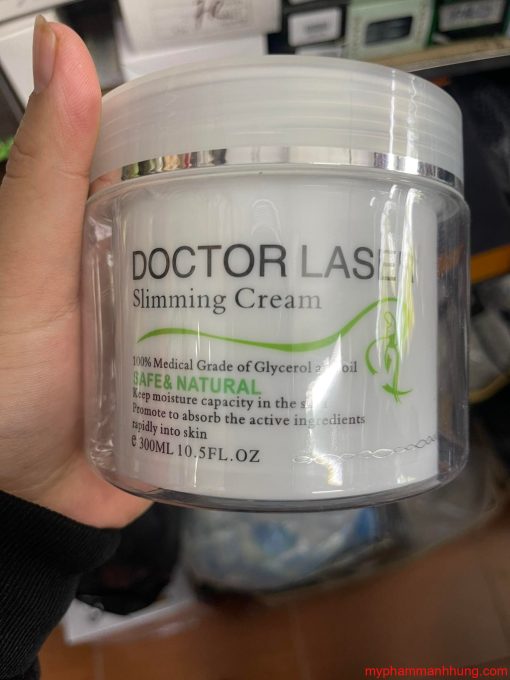 KEM TAN MỠ DOCTER LASER SLIMMING BODY CREAM 300G