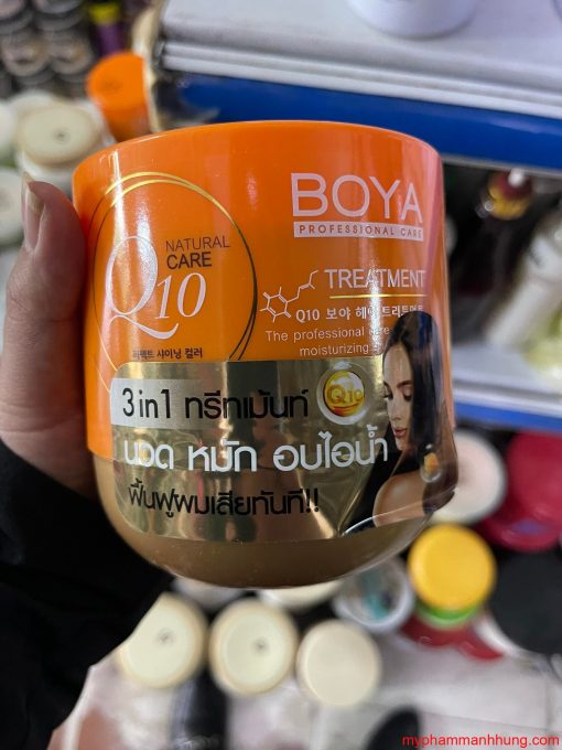 Kem Hấp Ủ Tóc Boya Hair Treatment Q10 Thái Lan 500g