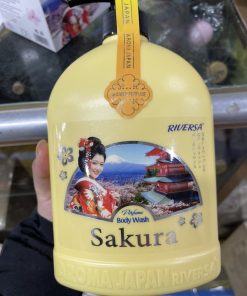 Sữa Tắm Nước Hoa Sakura Riversa 1,2L