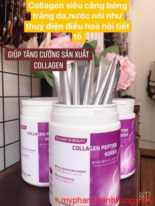 Hộp 30 Gói Collagen Thủy Phân Trắng Da Hàn Quốc Dr.Hany 99 Beauty