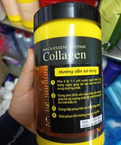 Kem hấp ủ tóc siêu phục hồi collagen men sống Thanh Lozen 1000ml