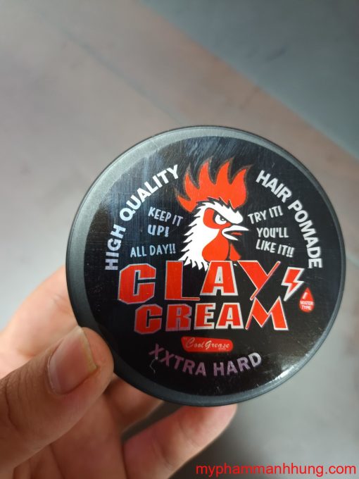 Sáp tạo kiểu Con Gà Clay Cream 80g